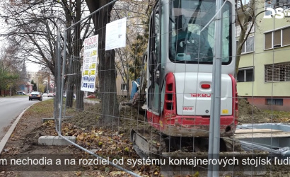 Embedded thumbnail for Minister životného prostredia si pozrel polopodzemné kontajnery v meste