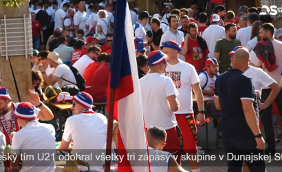 Embedded thumbnail for Pulzujúce mesto: do Dunajskej Stredy zavítalo niekoľko tisíc futbalových fanúšikov