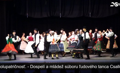 Embedded thumbnail for Nový program detských skupín súboru ľudového tanca Csallóközi