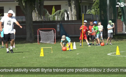 Embedded thumbnail for Dve materské školy príspevok od štátu využili na organizáciu športových aktivít
