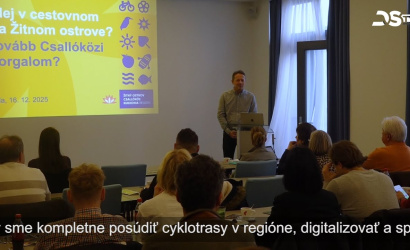 Embedded thumbnail for Odborné fórum odhalilo, kam sa môže cestovný ruch na Žitnom ostrove uberať ďalej