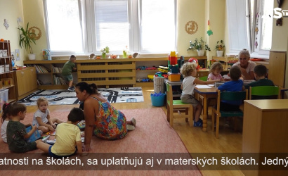 Embedded thumbnail for Od septembra v materských školách pomáhajú učiteľkám pedagogickí asistenti