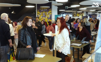 Embedded thumbnail for Na burze práce ponúklo voľné pracovné miesta viac ako tridsať zamestnávateľov