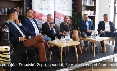 Embedded thumbnail for Témou dunajskostredskej konferencie bol stav infraštruktúry kraja a krajiny