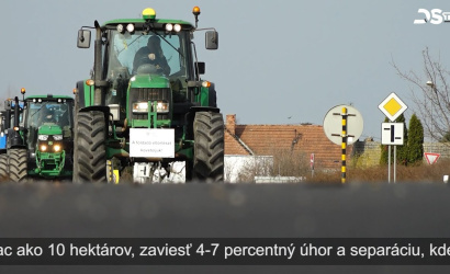 Embedded thumbnail for Aj farmári zo Slovenska vyšli do ulíc, aby sa pripojili k demonštráciám v západnej Európe