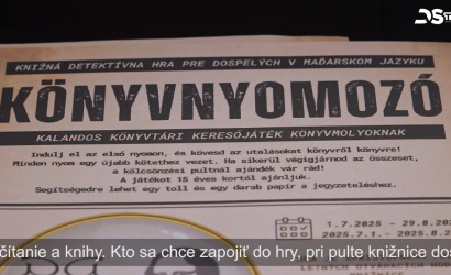 Embedded thumbnail for Knižnica vyhlásila dobrodružnú knižnú detektívnu hru pre dospelých 