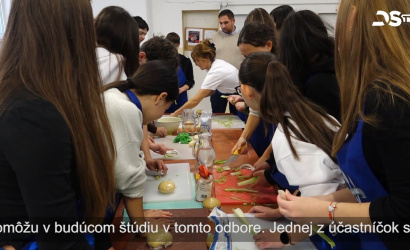 Embedded thumbnail for Kurz má za cieľ vzbudiť u žiakov záujem o varenie