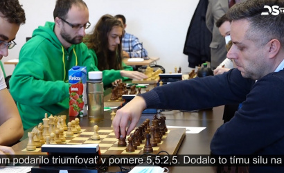 Embedded thumbnail for Dunajskostredský šachový klub je už na 3. priečke tabuľky