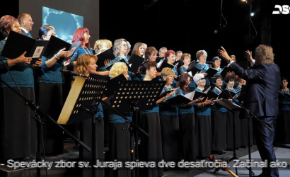 Embedded thumbnail for Spevácky zbor sv. Juraja oslavoval jubilejným koncertom