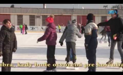 Embedded thumbnail for Prednedávnom sprístupnili mestskú umelú ľadovú plochu