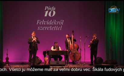 Embedded thumbnail for Hudobná skupina Pósfa oslávila 10. narodeniny koncertom