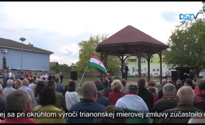 Embedded thumbnail for Dunajská Streda si pripomenula výročie trianonského mierového diktátu