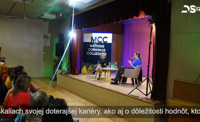 Embedded thumbnail for Hosťom podujatia MCC Felvidék bola televízna moderátorka Marcsi Borbás