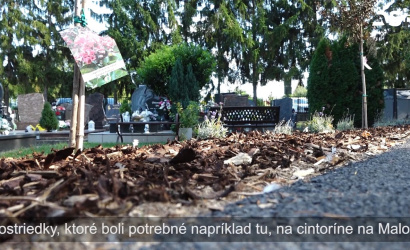 Embedded thumbnail for Rekonštrukcia chodníkov, úprava terénu a výsadba zelene na cintoríne