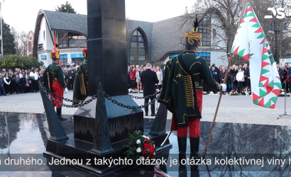 Embedded thumbnail for Stovky ľudí si pripomenuli maďarskú revolúciu a boj za slobodu v rokoch 1848/49