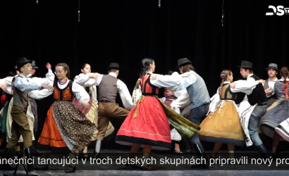 Embedded thumbnail for Diváci si mohli pozrieť detské skupiny súboru ľudového tanca Csallóközi