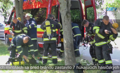 Embedded thumbnail for Na ZŠ Ármina Vámbéryho sa konalo požiarne cvičenie