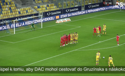 Embedded thumbnail for Futbalisti DAC-u účinkovanie v európskych pohároch odštartovali víťazstvom