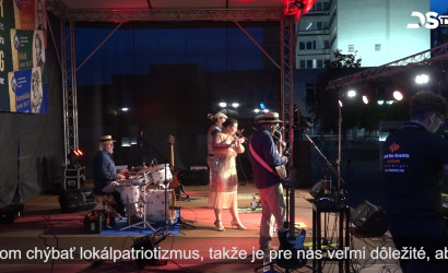 Embedded thumbnail for Nekonečná dávka swingu – záverečný koncert Dunajskostredského leta