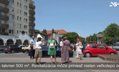 Embedded thumbnail for V rámci cezhraničného projektu v centre mesta zmodernizujú Vámbéryho námestie