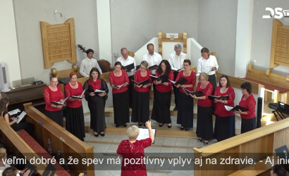 Embedded thumbnail for Na podujatí vystúpili Komorný zbor Vox Camerata a Miešaný spevácky zbor Híd