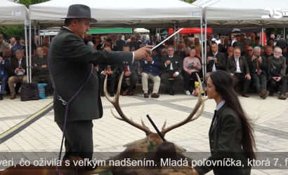 Embedded thumbnail for Naše mesto bolo po prvýkrát dejiskom Žitnoostrovských poľovníckych slávností