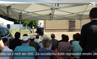 Embedded thumbnail for Na židovskom cintoríne si pripomenuli obete holokaustu