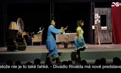 Embedded thumbnail for Divadlo Rivalda predstavilo v Dunajskej Strede novú divadelnú hru