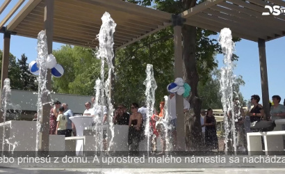 Embedded thumbnail for Na termálnom kúpalisku začiatok sezóny sprevádzalo otvorenie novej gastrozóny