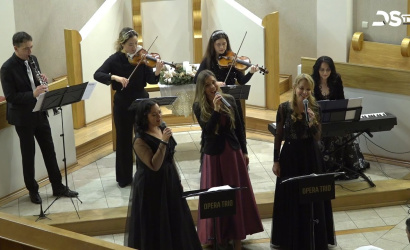 Embedded thumbnail for Opera Trio vytvorilo na koncerte v reformovanom kostole slávnostnú atmosféru