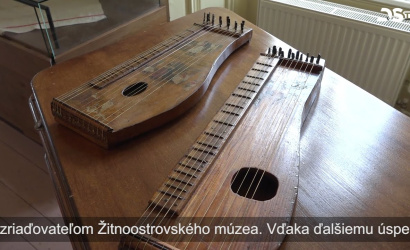 Embedded thumbnail for Zreštaurovali dve citary zo zbierky Žitnoostrovského múzea