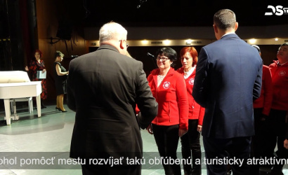 Embedded thumbnail for V mestskom kultúrnom stredisku odovzdali verejné ocenenia mesta