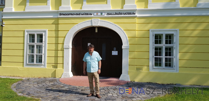 Iván Nagy (Fotó: Attila Nagy) Výstavy sa zatiaľ rodia v digitálnom priestore