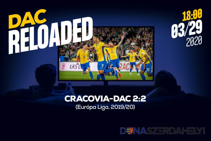 zdroj: dac1904.sk Link na sledovanie pohárového zápasu Cracovia-DAC (2:2)