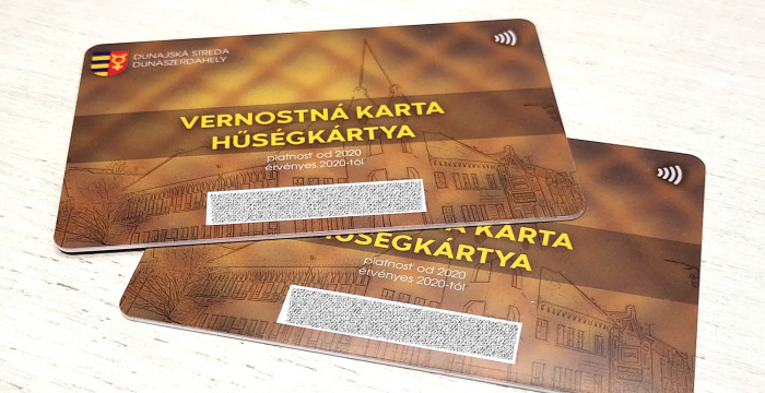  Dunajskostredský mestský úrad obnovuje zmluvy s podnikateľmi, ktorí akceptujú vernostnú kartu