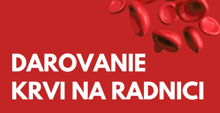 Darovanie krvi na mestskom úrade 2. decembra