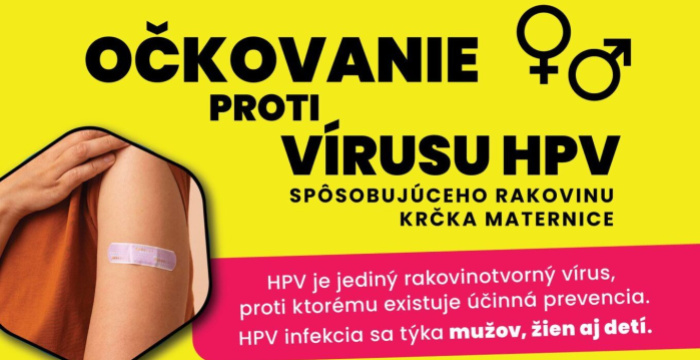 Trnavská župa opäť prináša užitočné očkovanie proti vírusu HPV