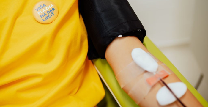 Litre krvi pre pacientov navyše. Počet darcov v dunajskostredskej nemocnici medziročne stúpol o 29 %
