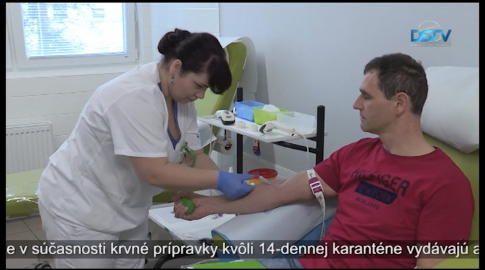 Embedded thumbnail for Významná zmena na transfúznej stanici dunajskostredskej nemocnice