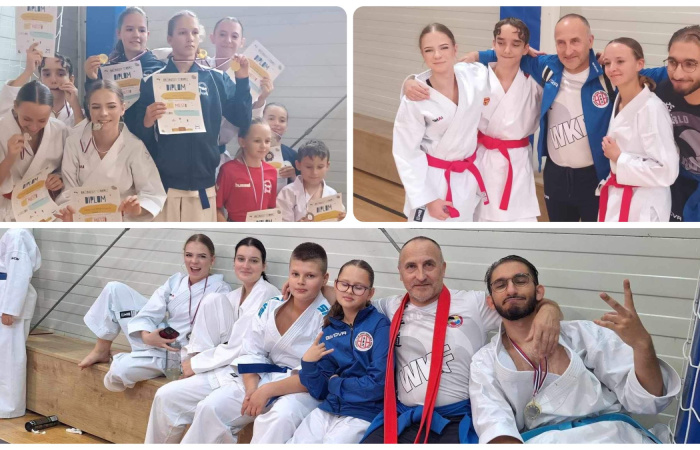 Členovia Karate klubu IPPON si z Bratislavy priviezli osem individuálnych trofejí a jednu tímovú