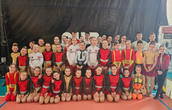 Kompletná medailová zbierka na medzinárodnej súťaži &quot;Dražice Cup 25&quot;  pre Športujsnami
