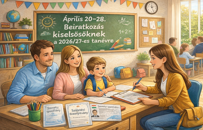 Zápisy prváčikov na školský rok 2026/27 sa budú konať medzi 20. a 28. aprílom