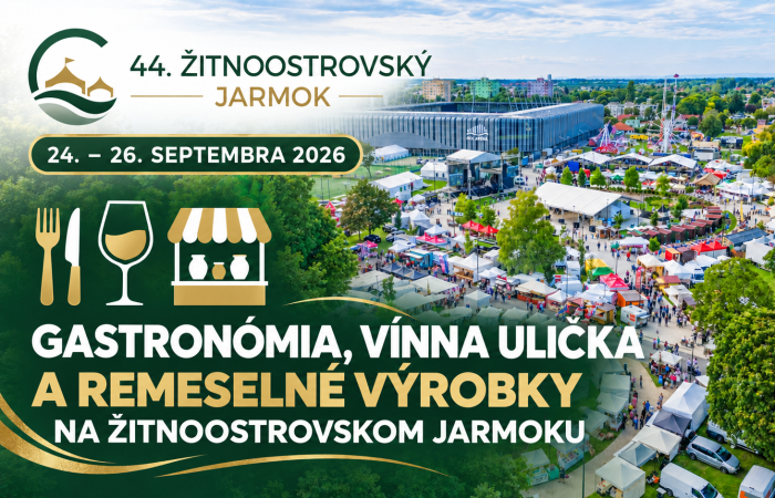 Jarmočné informácie: Aké gastronomické zážitky čakajú návštevníkov 44. Žitnoostrovského jarmoku?
