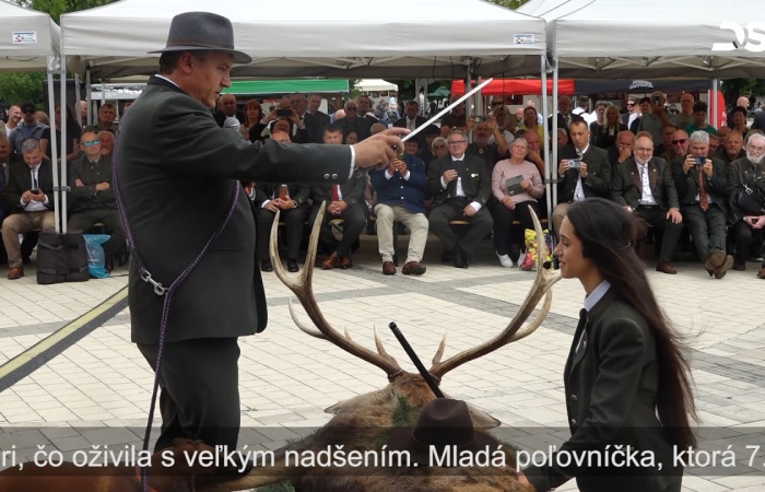 Embedded thumbnail for Naše mesto bolo po prvýkrát dejiskom Žitnoostrovských poľovníckych slávností
