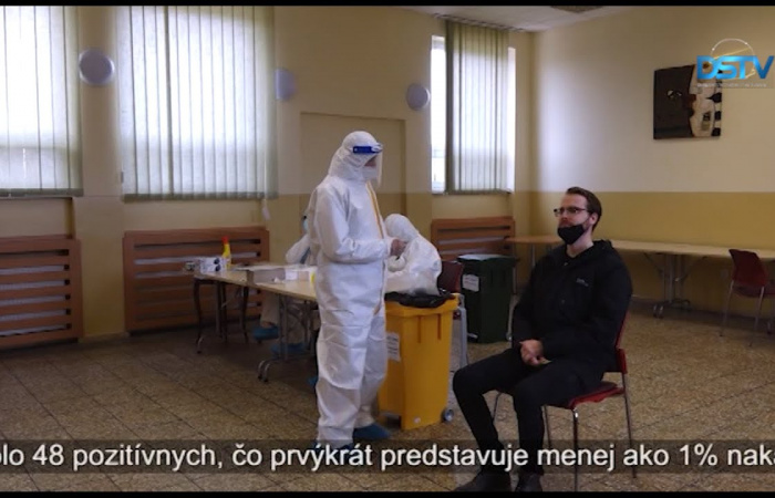 Embedded thumbnail for Dunajskostredská samospráva naďalej zabezpečuje antigénové testovanie