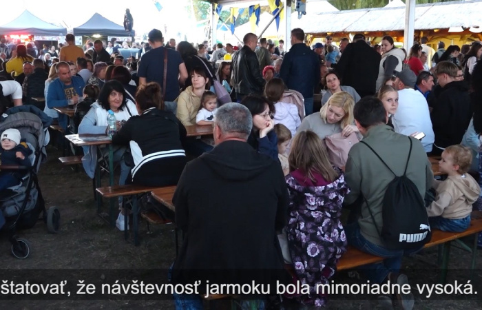 Embedded thumbnail for Tohtoročný jarmok: dobrá atmosféra, vysoká návštevnosť a rekordná tržba