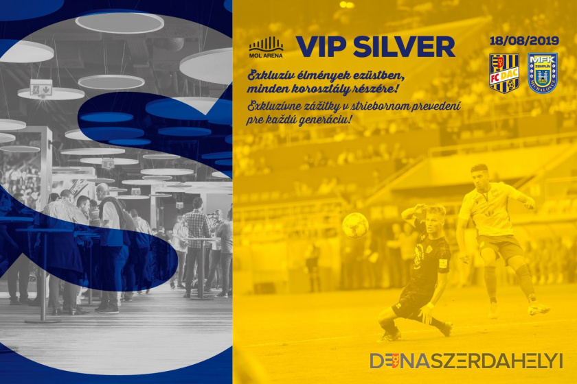  VIP Silver menu na zápase DAC-Michalovce