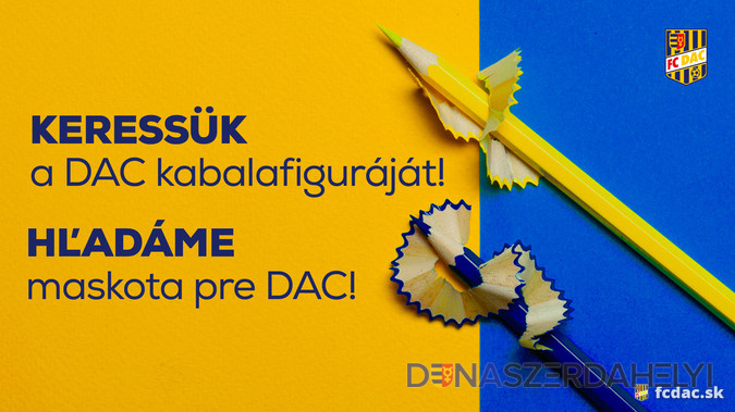 Hľadajú maskota pre DAC!