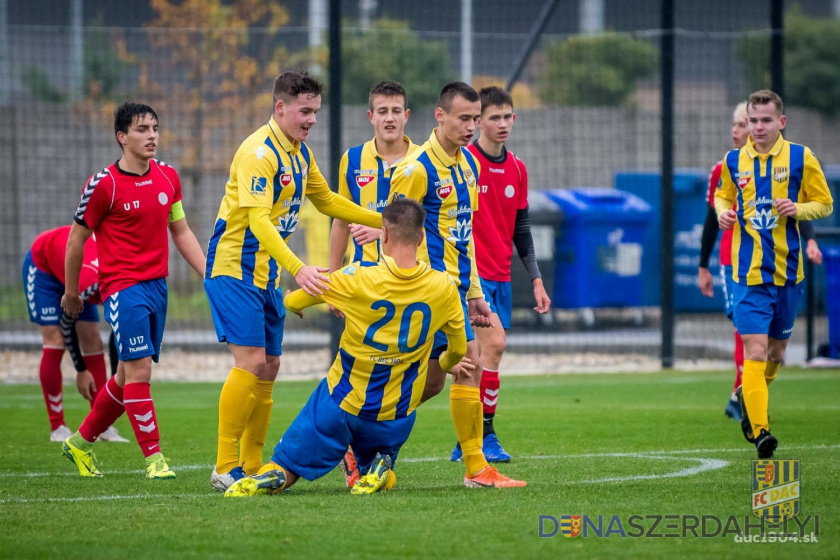  Víkendový program družstiev DAC-u