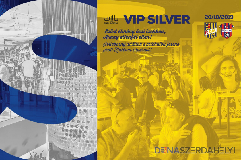  VIP Silver menu na zápase DAC-Zlaté Moravce